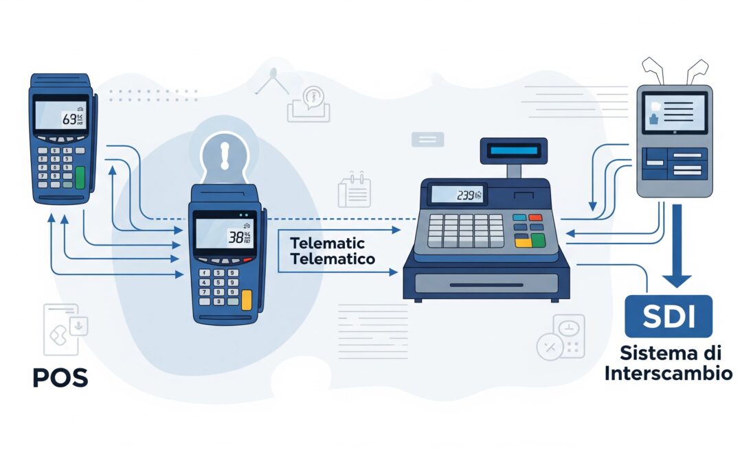 POS e registratori telematici verso l’integrazione obbligatoria dal 2026