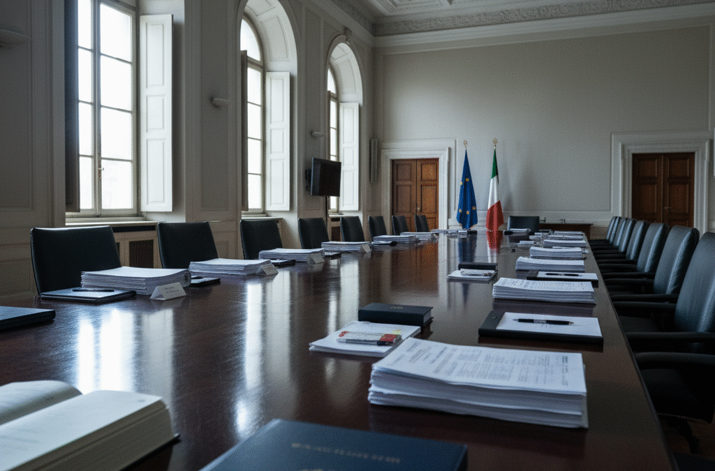 Legge di Bilancio 2026: via libera al DPB, il testo atteso per il 17 ottobre