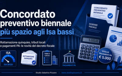 Concordato preventivo biennale 2026-2027, rottamazione quinquies locale e pagamenti PA: le novità del decreto fiscale