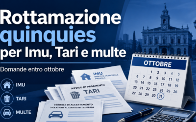 Rottamazione quinquies per Imu, Tari e multe: adesione entro ottobre