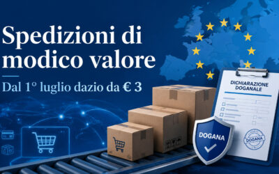 Spedizioni di modico valore, dal 1° luglio dazio da € 3