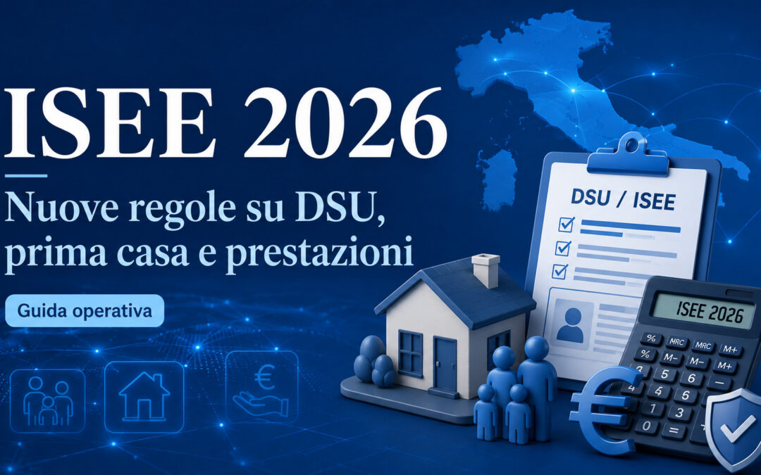ISEE 2026, nuove regole su casa, DSU e prestazioni familiari