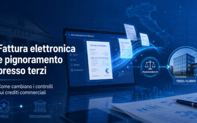 Pignoramento presso terzi fatture elettroniche al via il provvedimento
