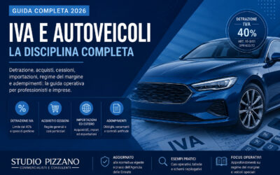 IVA autoveicoli: detrazione, rivendita e controlli sull’estero