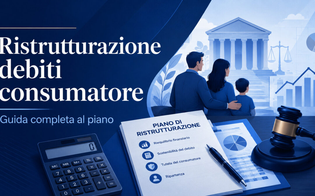 Ristrutturazione debiti consumatore: guida completa al piano