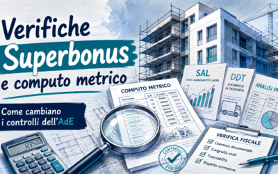 Verifiche Superbonus, computo metrico: l’Agenzia delle entrate cambia metodo di controllo