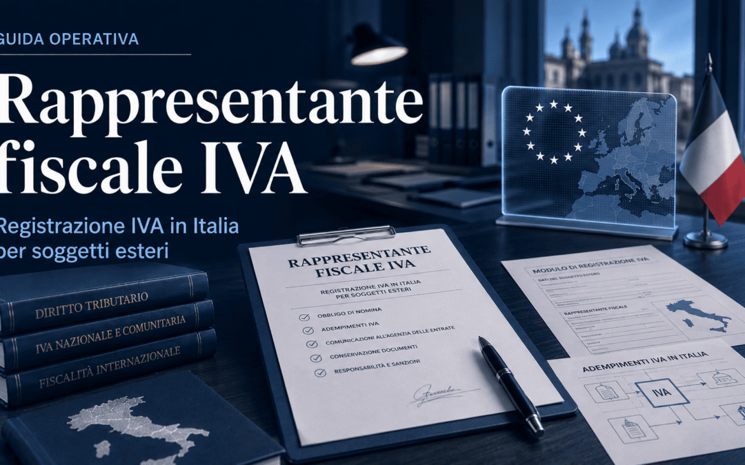 Rappresentante fiscale IVA: guida operativa per soggetti esteri