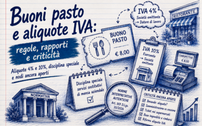 Buoni pasto IVA: regole, aliquote e nodi ancora aperti