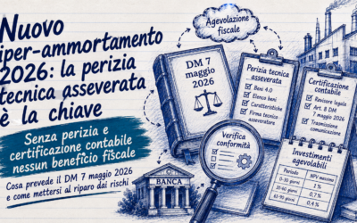 Perizia asseverata iperammortamento 2026 per tutti i beni