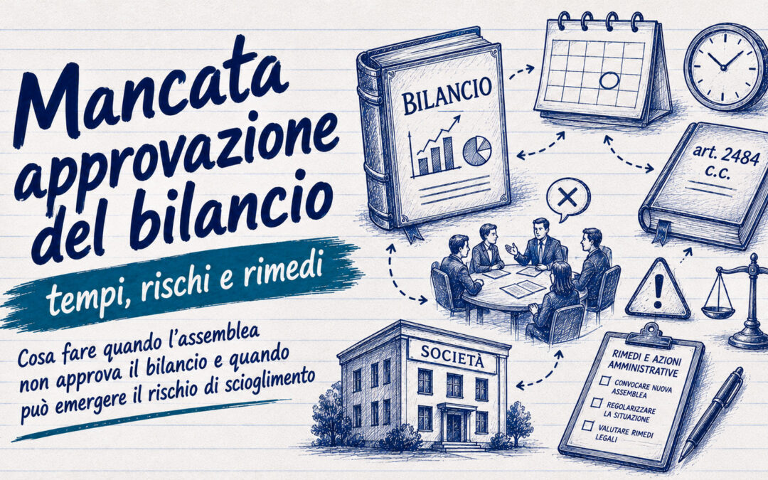 Mancata approvazione del bilancio: tempi, rischi e rimedi