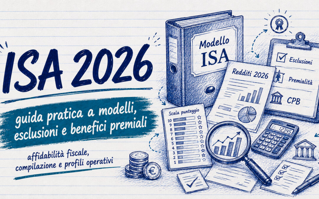 ISA 2026: guida completa a modelli, esclusioni e premi fiscali