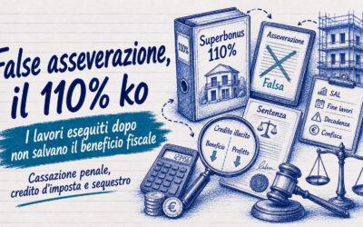 False asseverazioni Superbonus 110%: il beneficio decade del tutto