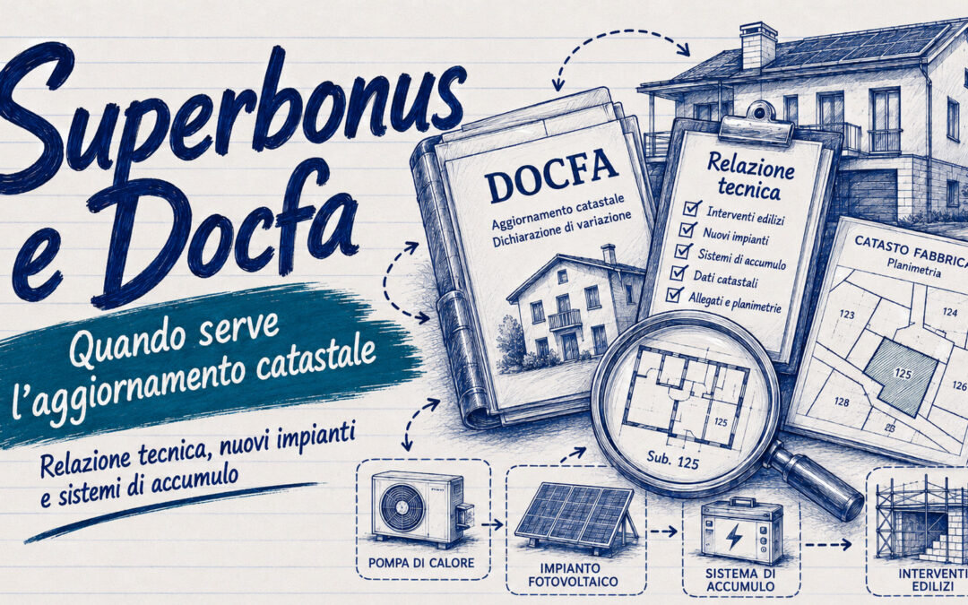 Docfa Superbonus, relazione tecnica completa sugli impianti