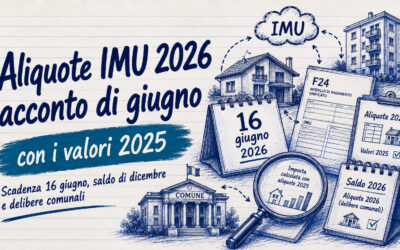 Aliquote IMU 2026: acconto di giugno con i valori 2025
