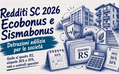Detrazioni edilizie Redditi SC 2026: guida a Ecobonus e Sismabonus