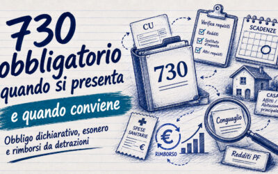 730 obbligatorio: quando presentarlo e quando conviene anche senza obbligo