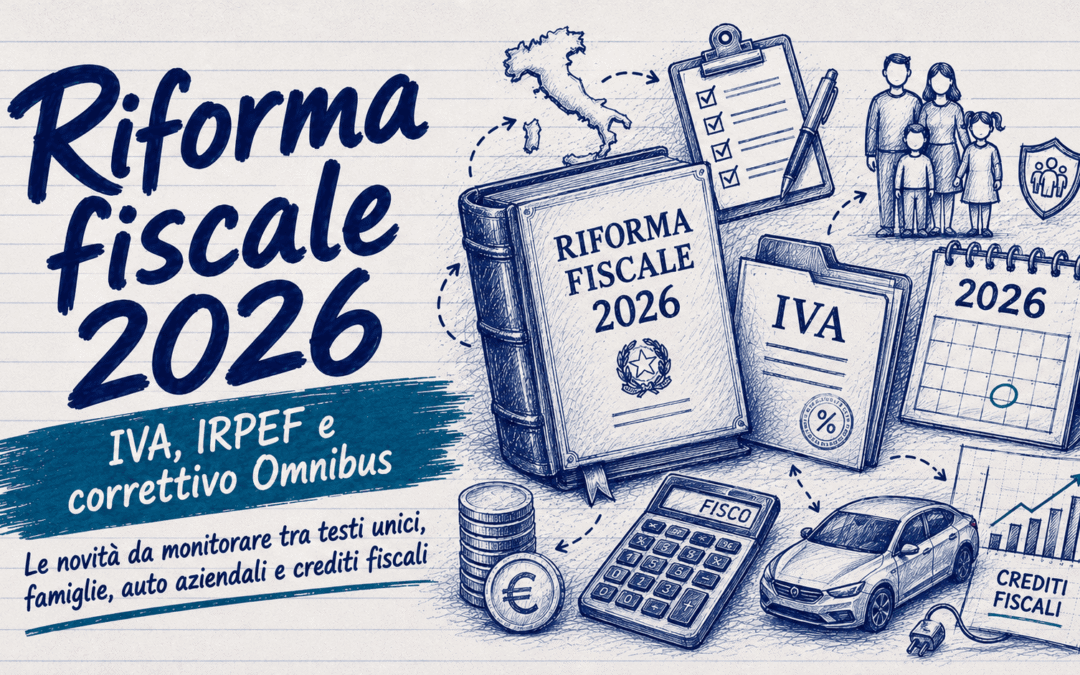 Riforma fiscale 2026: Iva, Irpef e correttivo Omnibus in bilico