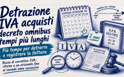 Detrazione IVA acquisti, il decreto omnibus allunga i tempi