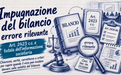 Impugnazione del bilancio, errore rilevante e tutela informativa