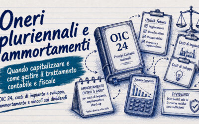 Studio Sabatino Pizzano 5 Oneri pluriennali: quando capitalizzare e ammortizzare i costi