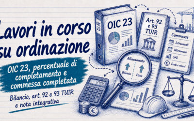 Lavori in corso su ordinazione: bilancio e fisco ora viaggiano insieme