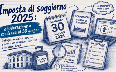 Dichiarazione imposta di soggiorno 2025: scadenza al 30 giugno 2026