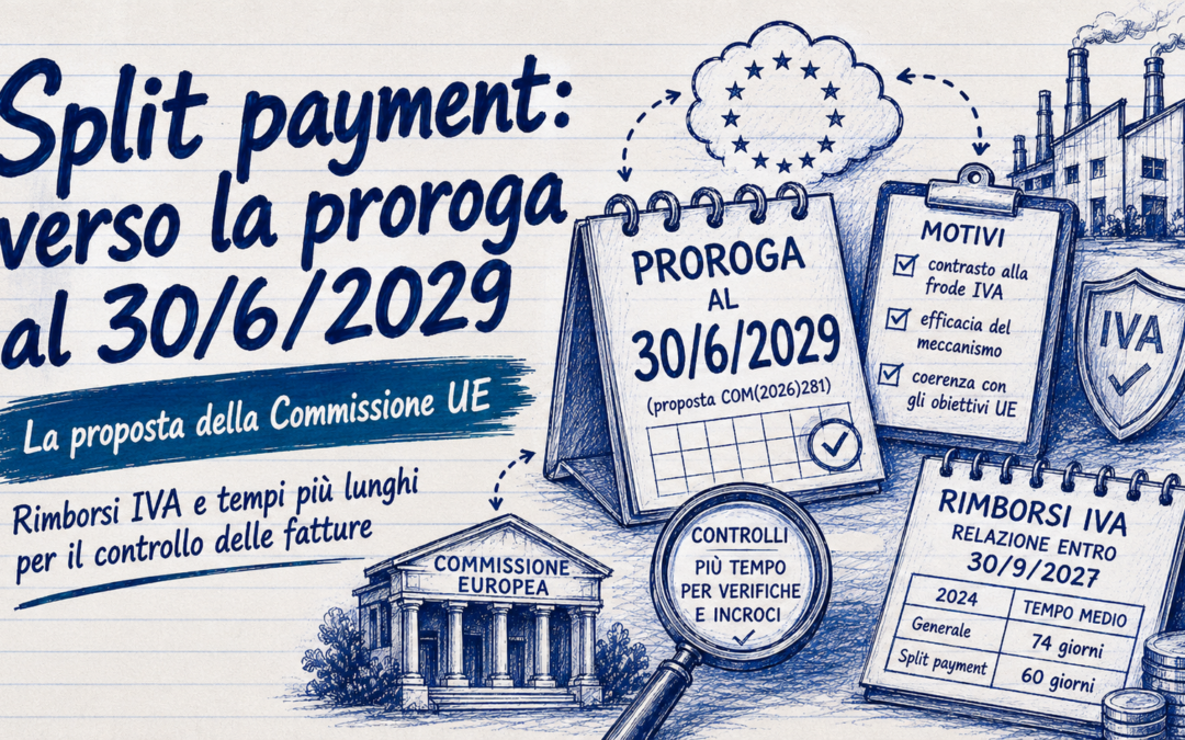 Split payment proroga 2029: ultimo rinnovo e nodo rimborsi IVA