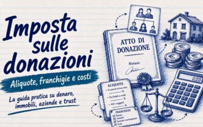 Imposta sulle donazioni: aliquote, franchigie e costi nel 2026