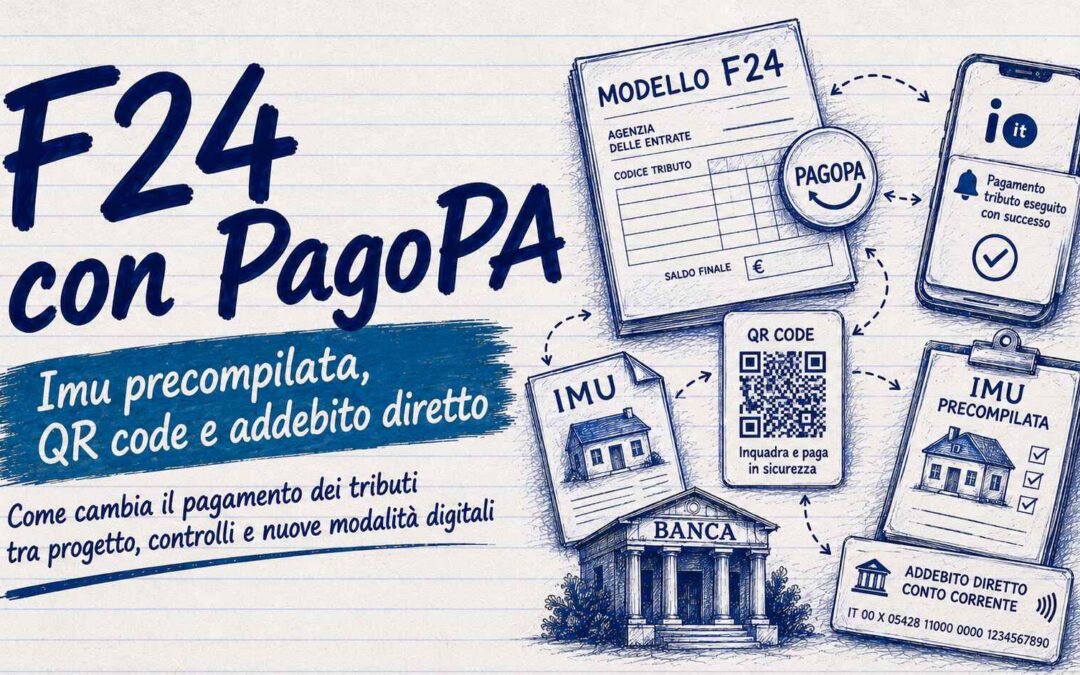 F24 con PagoPA e Imu precompilata: cosa cambia davvero per i contribuenti