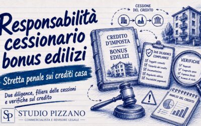 Responsabilità cessionario bonus edilizi: stretta penale sui crediti casa