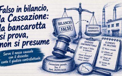 Studio Sabatino Pizzano 6 Falso in bilancio, la Cassazione: la bancarotta si prova, non si presume