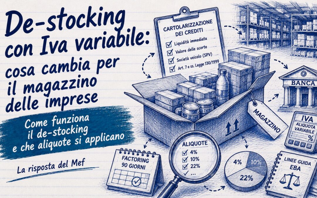 De-stocking con Iva variabile: cosa cambia per il magazzino delle imprese