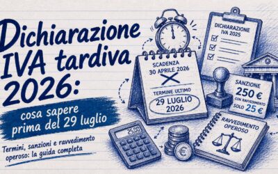 Dichiarazione IVA tardiva 2026: cosa sapere prima del 29 luglio
