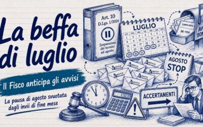 Studio Sabatino Pizzano 5 Tregua estiva e sospensione feriale, ma a luglio il Fisco accelera