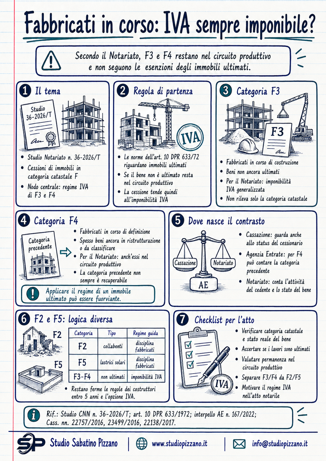 IVA fabbricati in corso di costruzione: sempre dovuta secondo i notai 3 I fabbricati