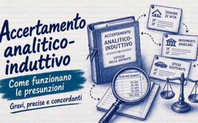 Accertamento analitico-induttivo: come funzionano le presunzioni gravi, precise e concordanti