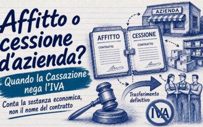 Affitto d’azienda o cessione d’azienda: quando la Cassazione nega l’Iva