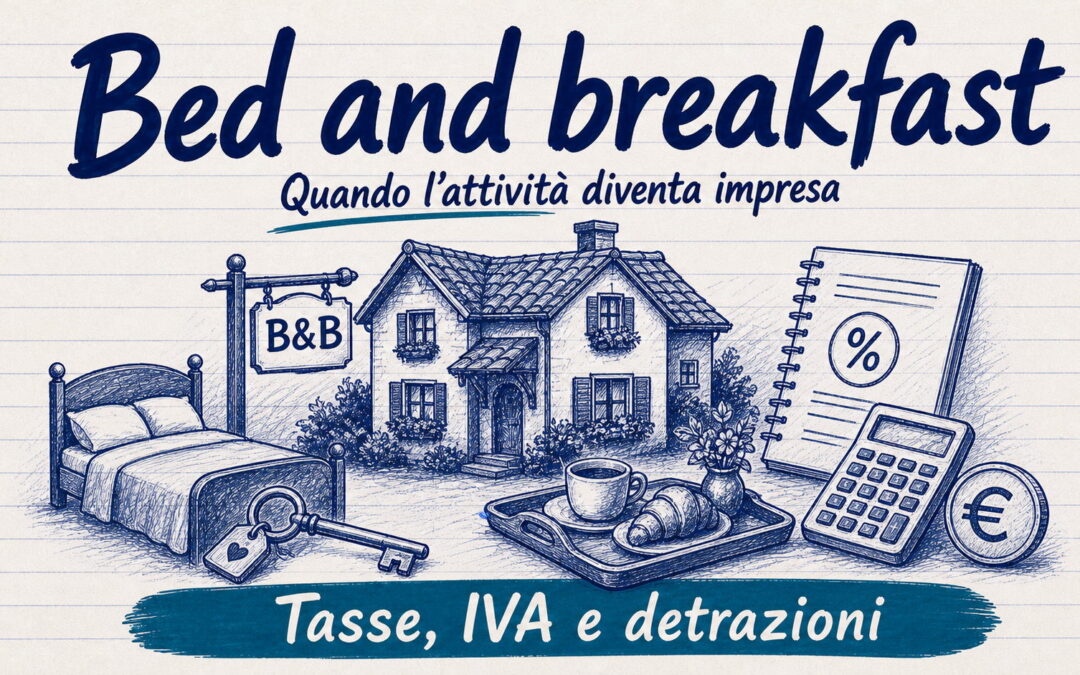 Bed & breakfast: tassazione, Iva e detrazioni fiscali