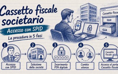 Cassetto fiscale della società: la guida per l’accesso con SPID