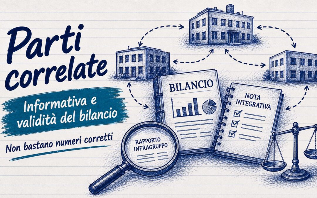 Parti correlate bilancio: quando l’informativa incide sulla validità del bilancio