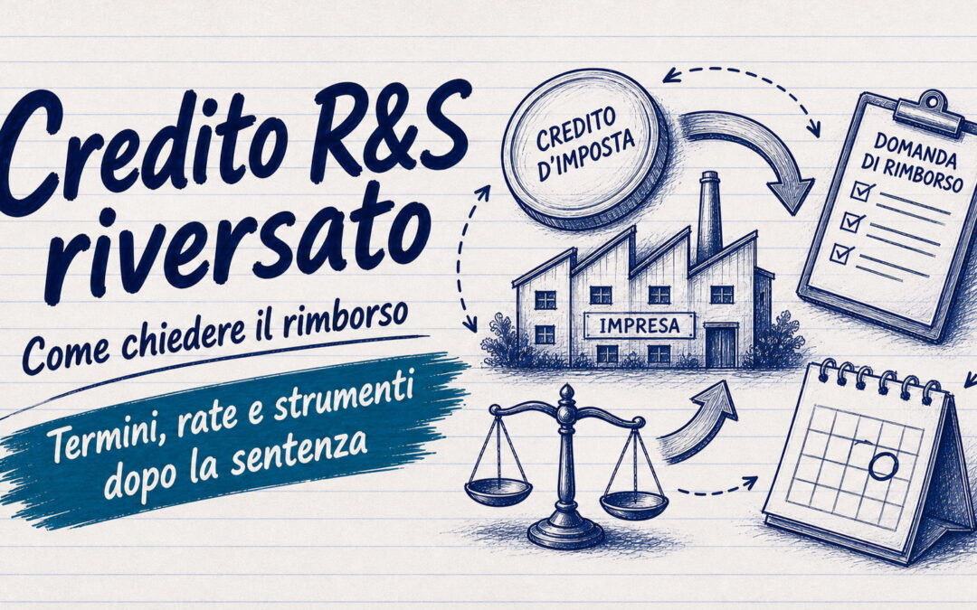 Rimborso del credito d’imposta Ricerca e Sviluppo riversato: la strada dopo la sentenza CdS