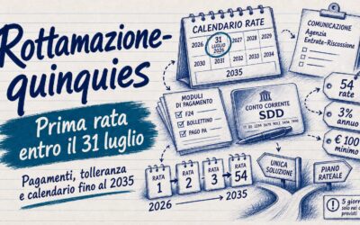 Rottamazione-quinquies scadenza prima rata il 31 luglio in arrivo