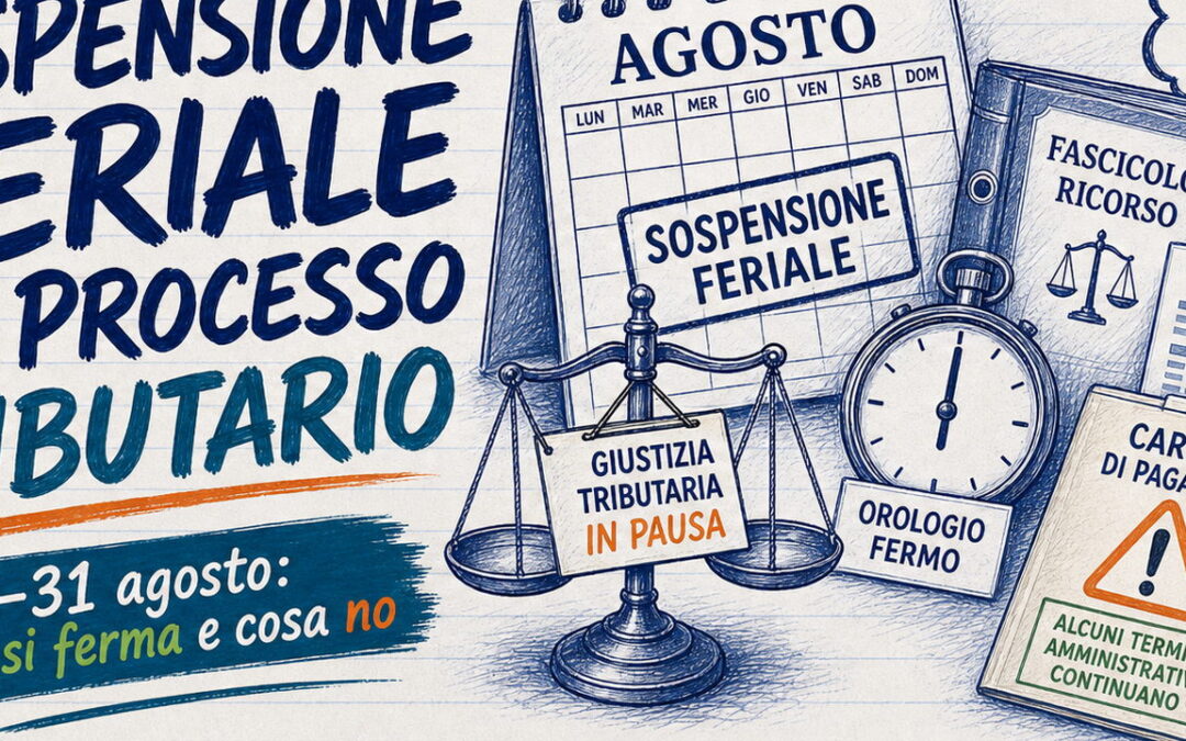Sospensione feriale dei termini nel processo tributario