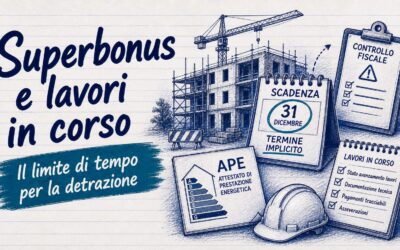 Superbonus e lavori in corso: il limite di tempo per la detrazione