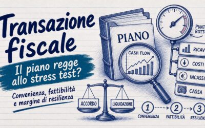 Transazione fiscale: lo stress test del piano di risanamento decide tutto