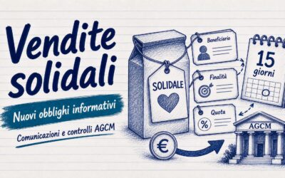 Vendite solidali: nuovi obblighi informativi e controlli AGCM
