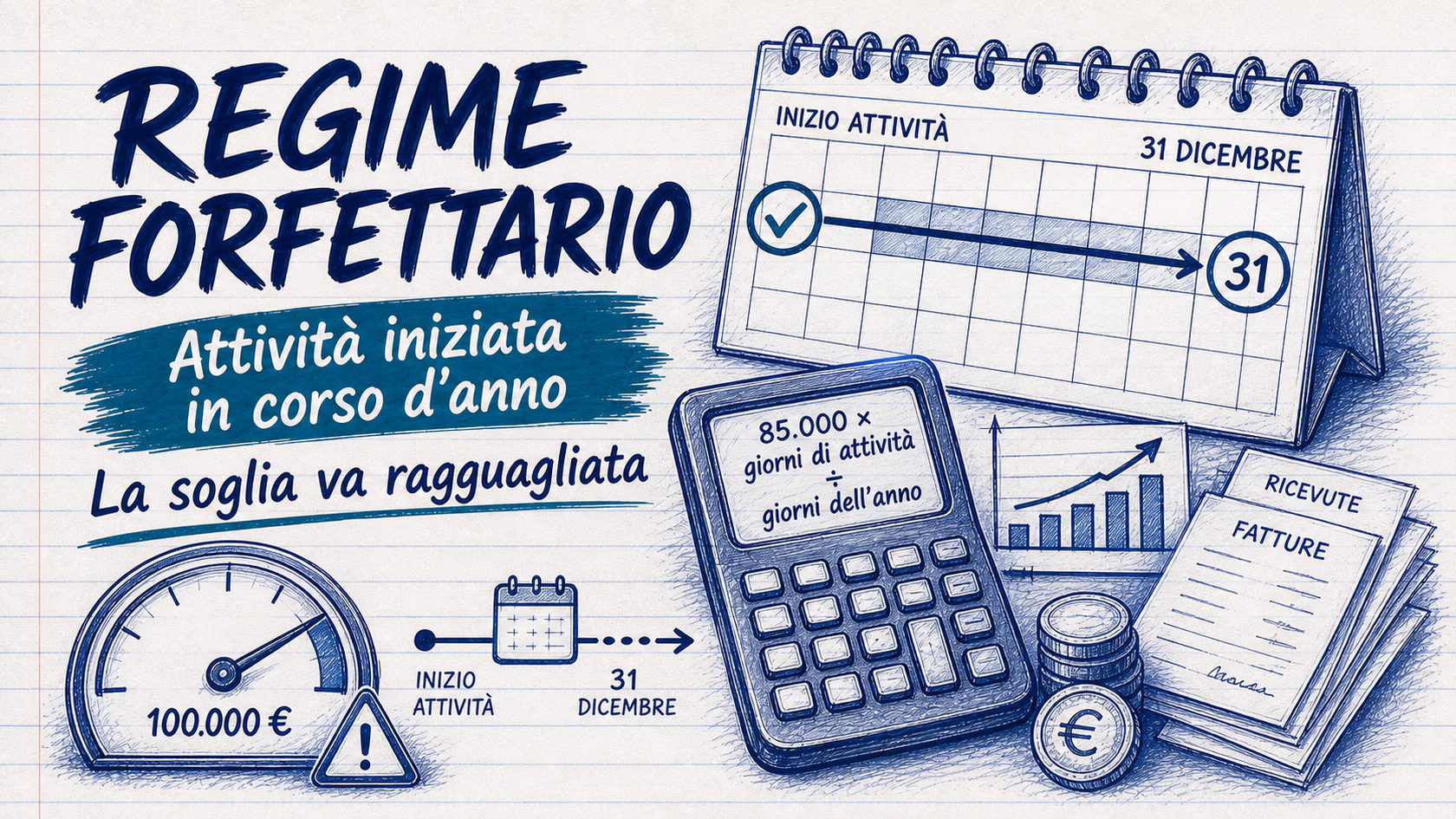 Attività iniziata in corso d'anno: il ragguaglio dei ricavi