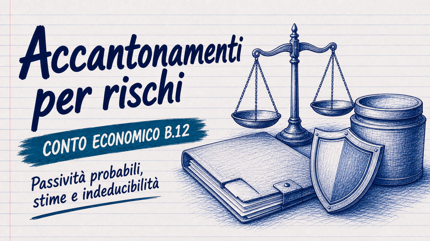 Accantonamenti per rischi: la voce B12 e il nodo fiscale