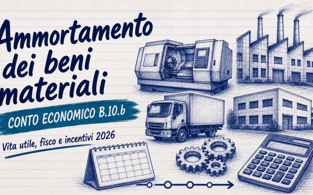 Ammortamento delle immobilizzazioni materiali: guida alla voce B10b