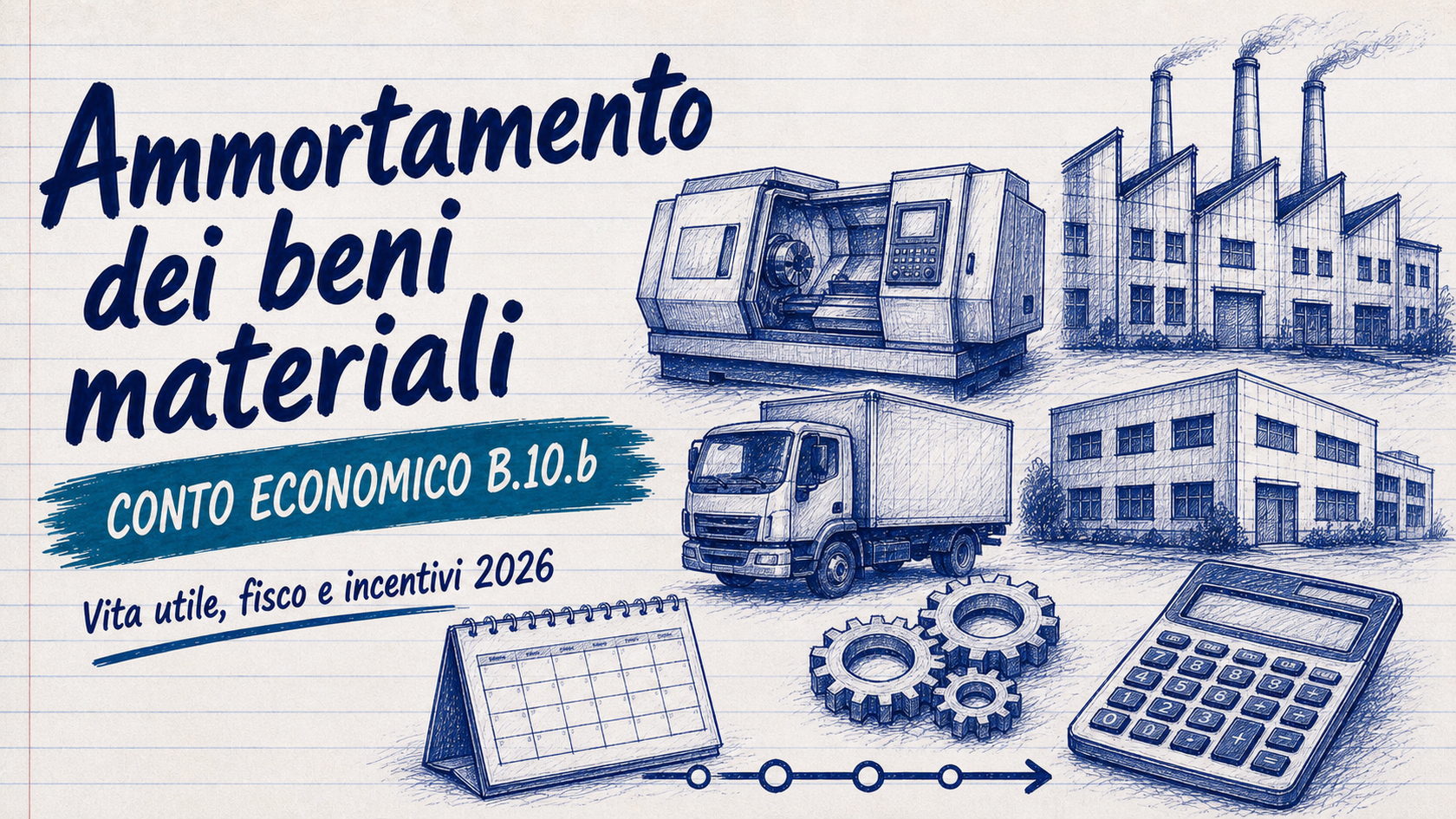 Ammortamento delle immobilizzazioni materiali: guida alla voce B10b